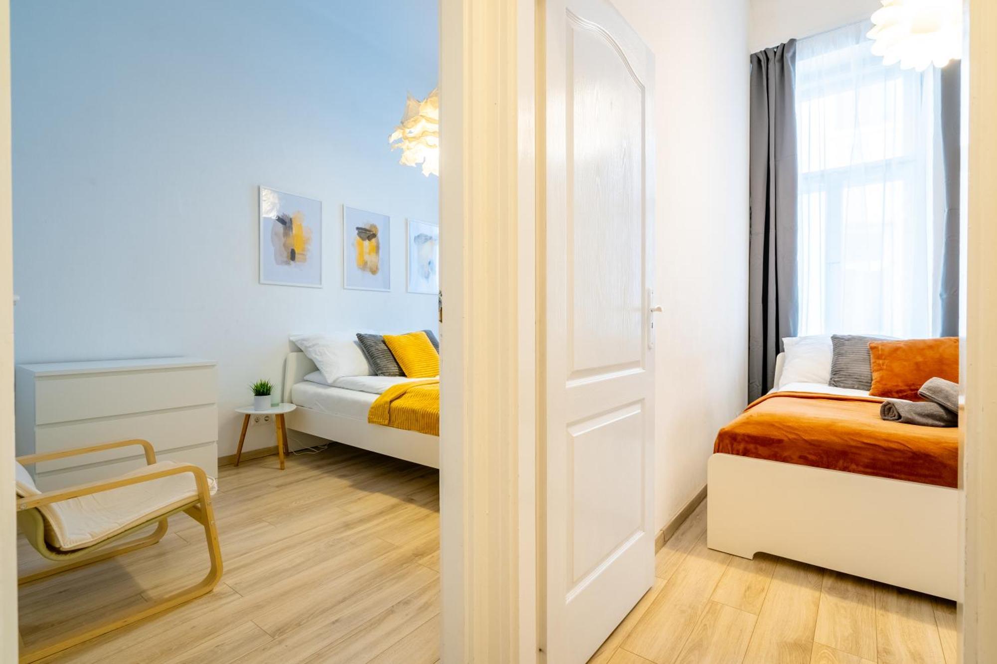 Wave - 3 Bedroom Apt In Center Budapest Eksteriør billede