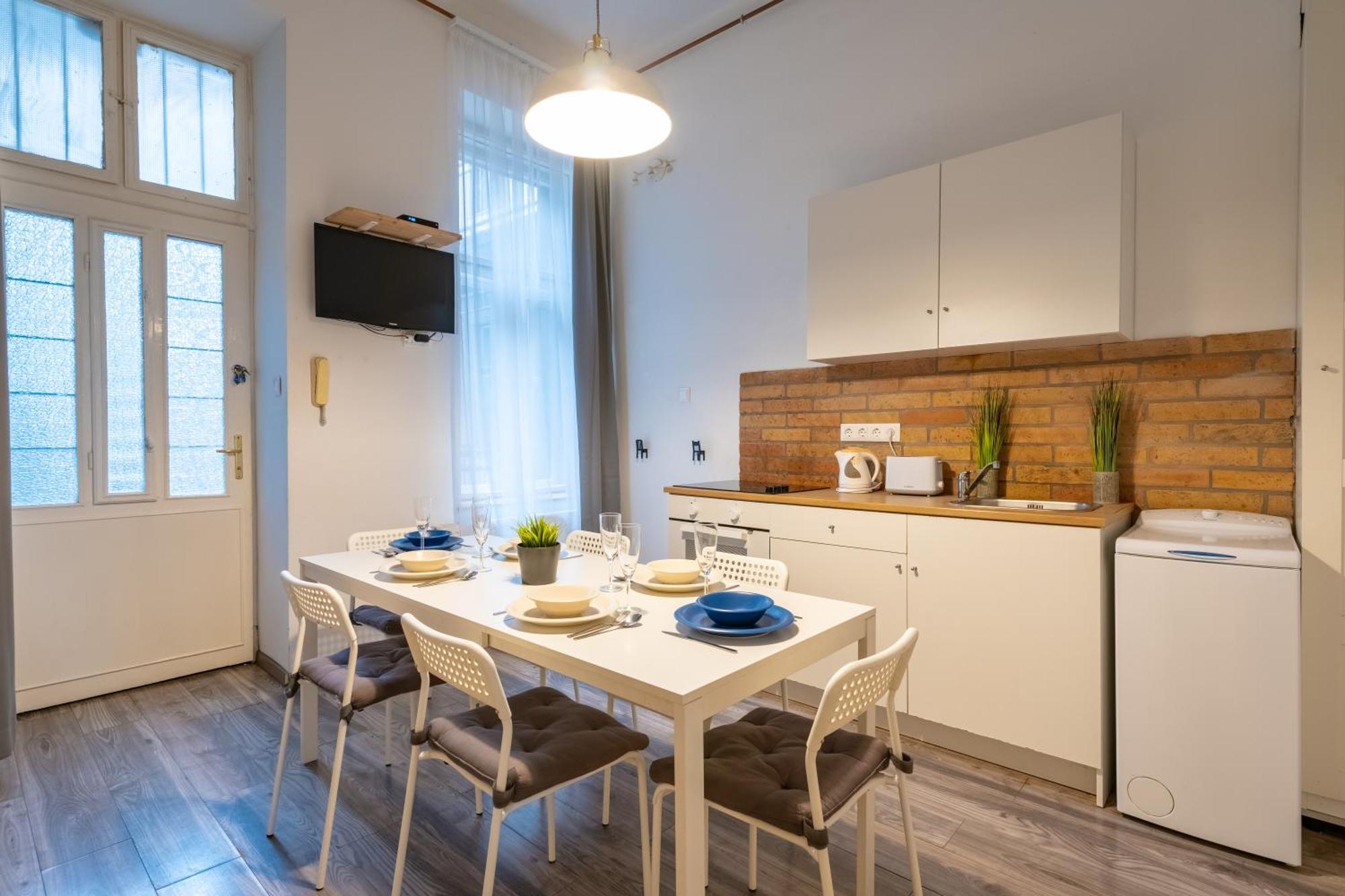 Wave - 3 Bedroom Apt In Center Budapest Eksteriør billede